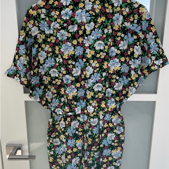 Maje Floral printed Romper 34 - Picture 3 of 5